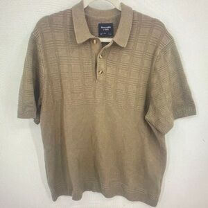 Abercrombie & Fitch Tan Polo Shirt